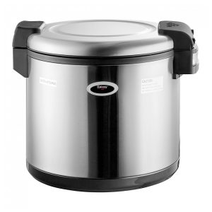 Aquecedor de Arroz Elétrico Galaxy 90 Copos Prata 120V