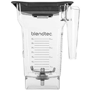 Frasco Transparente FourSide 946ml com Tampa BLENDTEC 40 609 62 Preto