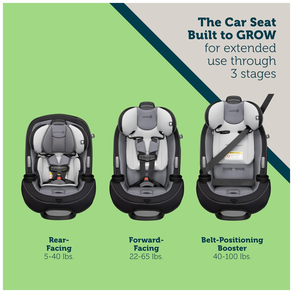 Safety 1st CC138DWV Cadeirinha de Bebê para Auto com Base e 1 Posiçõe Ajustáveis Cinza - Imagem 2