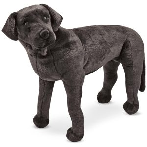 Pelúcia Cão 60 cm de Altura com Design Realista para Crianças Acima de 3 Anos Melissa & Doug