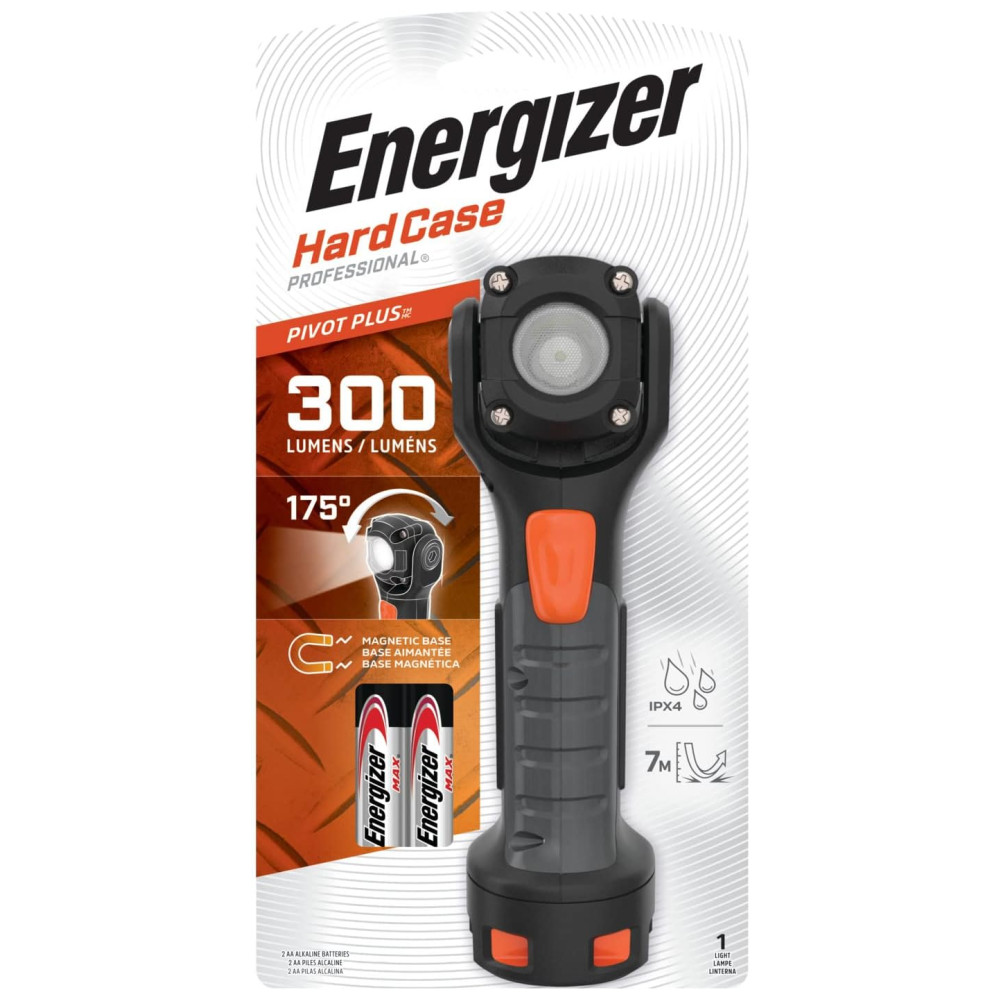 PIVOT PLUS Lanterna Led 300 lumens baterias incluídas ENERGIZER HCSW21E Preto - Imagem 9