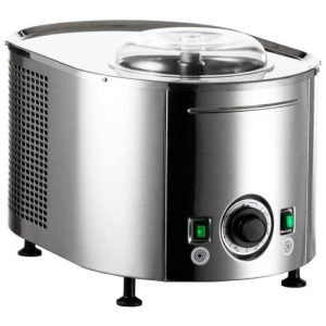 Lussino Sorveteira Elétrica Capacidade 2L 100W 110v MUSSO mini 4080 Cinza escuro