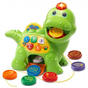 Brinquedo VTech Chomp and Count Dino Verde
