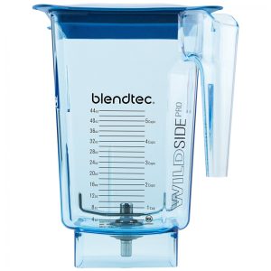 Jarra Liquidificadora Blendtec WildSide+ 40-645-01 2.7L Azul com Tampa Azul