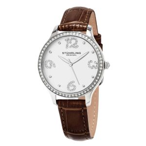 Relógio Feminino Stuhrling Chic 560 Quartzo 36mm Marrom