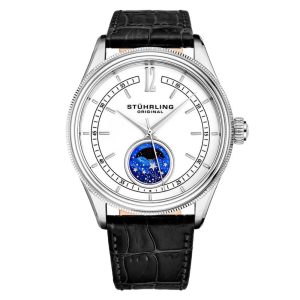 Relógio Masculino Stuhrling 897.01 Quartzo 42mm Preto