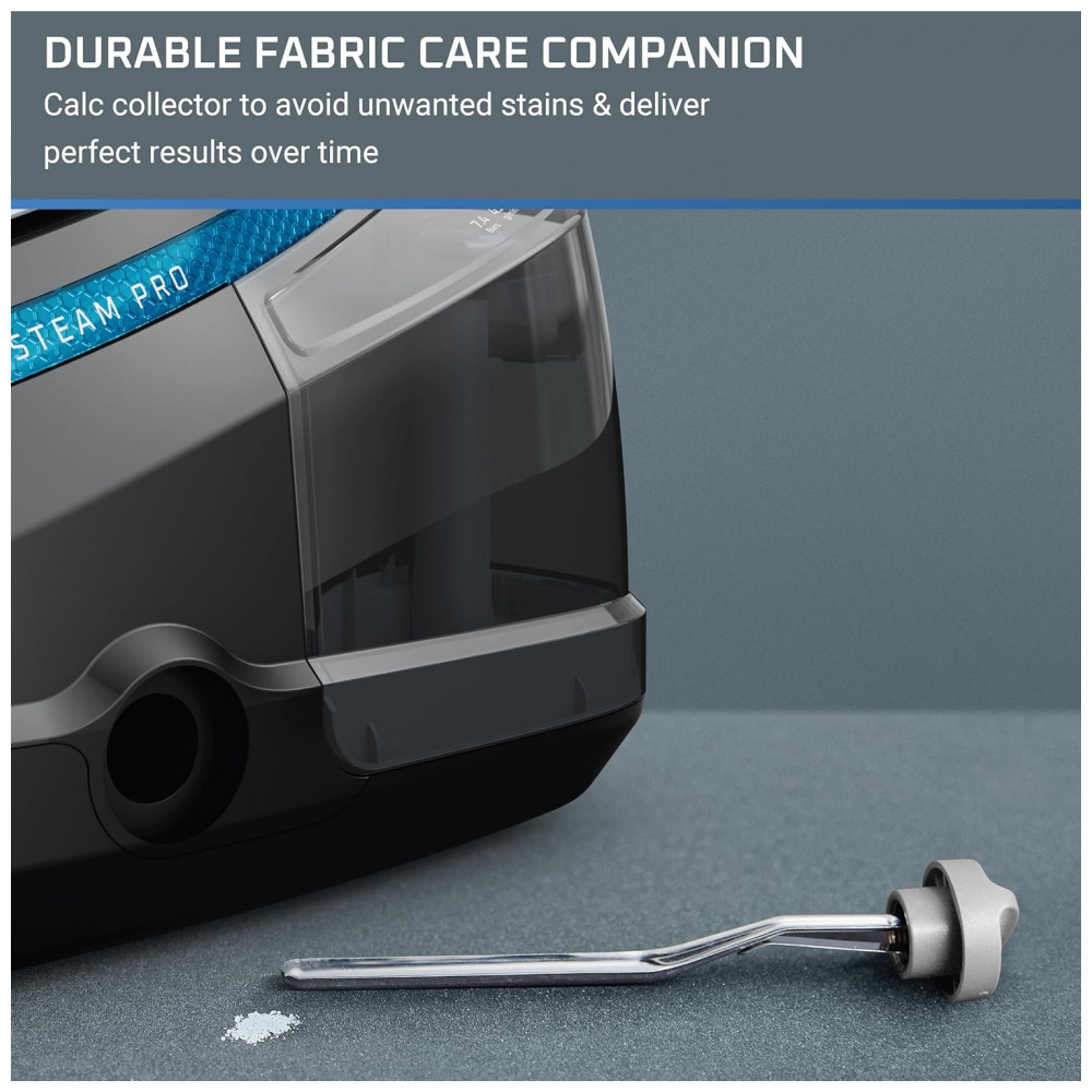 Rowenta: Ferro a Vapor Ultimate Steam Pro com Base de Aço Inoxidável - Estação de Vapor Profissional para Roupas 1800 Watts - Imagem 7