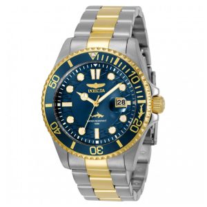 Relógio Masculino Invicta Pro Diver 43mm Aço Dourado 30021