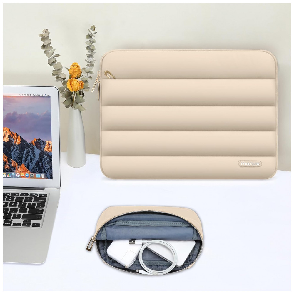 Capa para Laptop MOSISO 15.6 polegadas, Sleeve Acolchoado de 16 polegadas para MacBook Pro 16, HP Dell ASUS Acer Toshiba Lenovo Notebook, Bolsa Horizo - Imagem 5