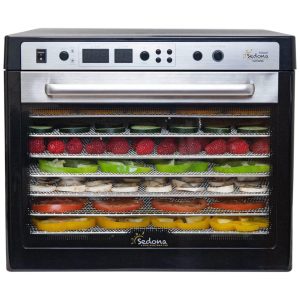 Desidratador de Alimentos Profissional B 9Trays 600W TRIBEST SDC S101 B Preto