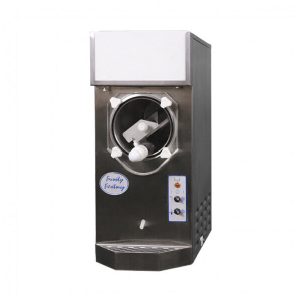 Kit de Máquina de Coquetel Congelado Frosty Factory 115R 3-1 12 Litros Compacta com Resfriamento Remoto e 3 Dispensers 115V