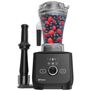 Liquidificador de Bancada Profissional com 3 Programas Predefinidos Função Autolimpante e Capacidade de 14L 110V 1500W Vitamix Ascent X4 Preto