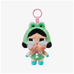 Boneca Chorona da Série CRYBABY Crying Again com Rosto de Vinil em Caixa Surpresa de Pelúcia Pop Mart