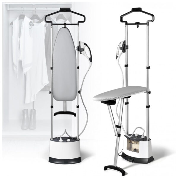 Steamer, Passadeira e Vaporizador Comercial de Roupas Vertical Hapyvergo, 1500W