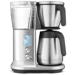 Cafeteira Elétrica Programável Automática 1.7L 1650W com Display Led 110v BREVILLE BDC450BSS1BUS1 Prateado