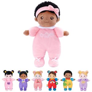 Bonecas de Pano Afro-Brasileiras Macias e Multiculturais - Ideal para Meninas. Brinquedo de Pelúcia para Dormir e Aconchegar - 1 metro.OUOZZZ