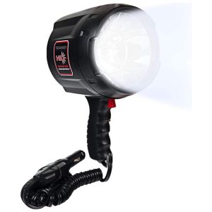 Lanterna 2000 Lúmens Até 850mts de Alcance 12v 14v Cabo de Borracha Maior Aderência GOODSMANN 9924 0011 06 Preto