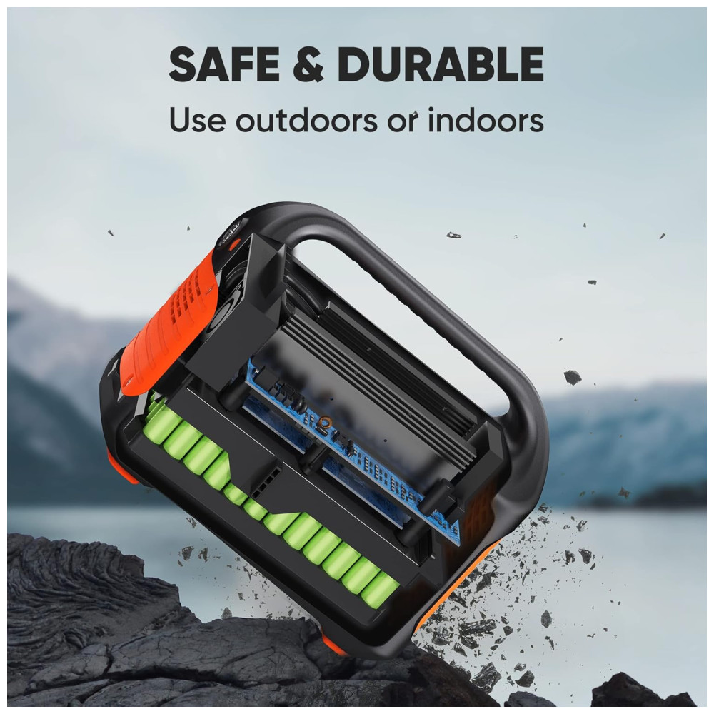 Jackery Gerador Acumulador de energia Elétrico Solar c USB portátil 100W 110V 1000W c 1 tomada - Imagem 5