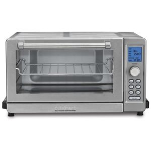Forno Elétrico de Bancada com Tela LCD 1800W Aço Inoxidável 110v CUISINART TOB 135N Cinza