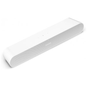 Sonos Essential Soundbar Compacta para TV com Som Claro Controles Touch Wi-Fi Apple AirPlay 2 e Apple HomeKit – Branco Fosco
