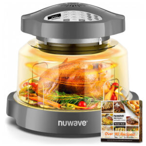 Forno Nuwave Oven Pro Plus 2 Air Fryer Cinza Frio Convecção Infravermelho Sem Descongelar 45 kg 120V