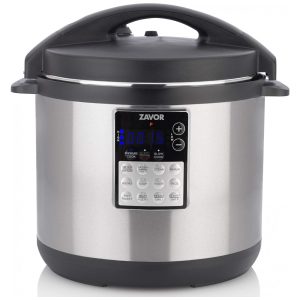 Zavor LUX Edge Panela Elétrica Multifuncional Programável 757 Litros Pressure Cooker Slow Cooker Rice Cooker Yogurt Maker Steamer em Aço Inoxidável