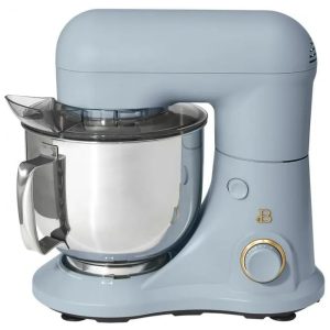 Batedeira planetária Beautiful 50L azul Cornflower com tigela inox 12 velocidades cabeça basculante 300W 110V