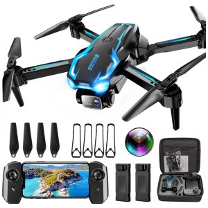 Drone FPV 2K HD com Câmera para Adultos Altitude Hold Decolagem e Pouso com Um Toque 3 Modos de Velocidade Modo Headless Loiley