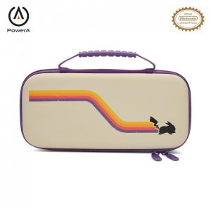 Estojo PowerA de proteção rígida Pokémon Pikachu Retro para Nintendo Switch / Switch OLED / Switch Lite