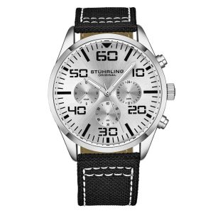 Relógio Masculino Stuhrling Tolero 4001 Quartzo 42mm Preto