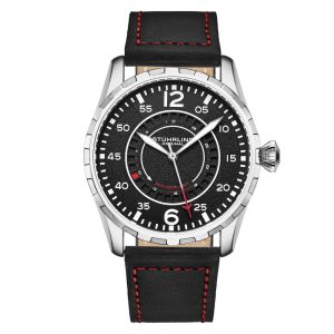 Relógio Masculino Stuhrling Aviador 4002 Quartzo 44mm Preto