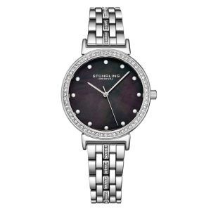 Relógio Feminino Stuhrling Sinfonia 3988 Quartzo 33mm Prata Clássico