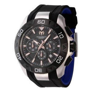 Relgio Masculino TechnoMarine UF6: 48mm Preto e Azul - TM-622002 da Invicta.