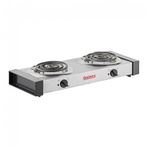 Fogão Elétrico de Bancada com Dois Queimadores Galaxy EB102 Bobinas 1500W 120V