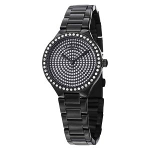 Relógio Feminino Stuhrling Symphony 683 Quartzo 32mm Preto