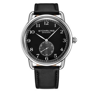 Relógio Masculino Stuhrling Decoração 207 Quartzo 41mm Preto