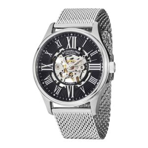 Relógio Masculino Stuhrling Elite 747M Automático 42mm Prata e Preto