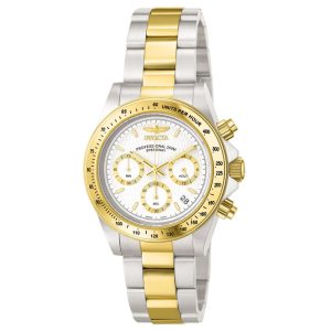 Relgio Speedway Masculino - 395 mm. Ao. Ouro 9212 Invicta