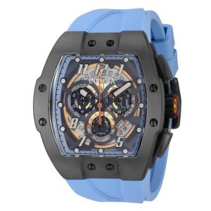 Relógio Masculino Invicta JM Correa Calibre Swiss Ronda 5030.D 47mm Azul Claro ZG44412