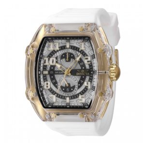 Relógio Masculino Invicta Racing Cyclone 48.5mm Branco 48712