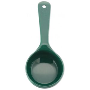 Colher Medidora 118 mL com Cabo Curto 1 UN Carlisle Verde