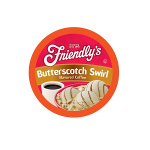 Cápsulas de café Redemoinho de caramelo da FRIENDLYS FD BSC40 Marrom