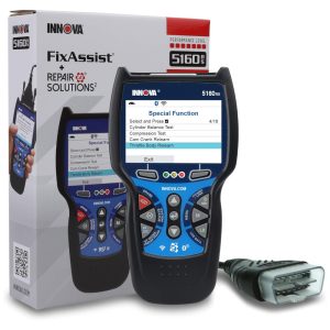 Scanner Automotivo Pro OBD2 com Diagnóstico e Bateria Recarregável 12V INNOVA 5160RS Azul