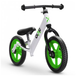 Bicicleta sem Pedal de Alumínio Leve para Crianças de 2 a 5 Anos Bixe Verde