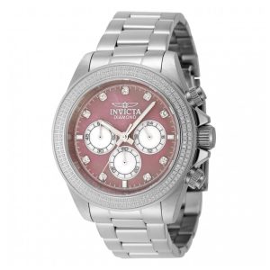 Relógio Masculino Invicta Elite Diamond 0.88 Carat com Mostrador Madrepérola 44mm Aço 48752