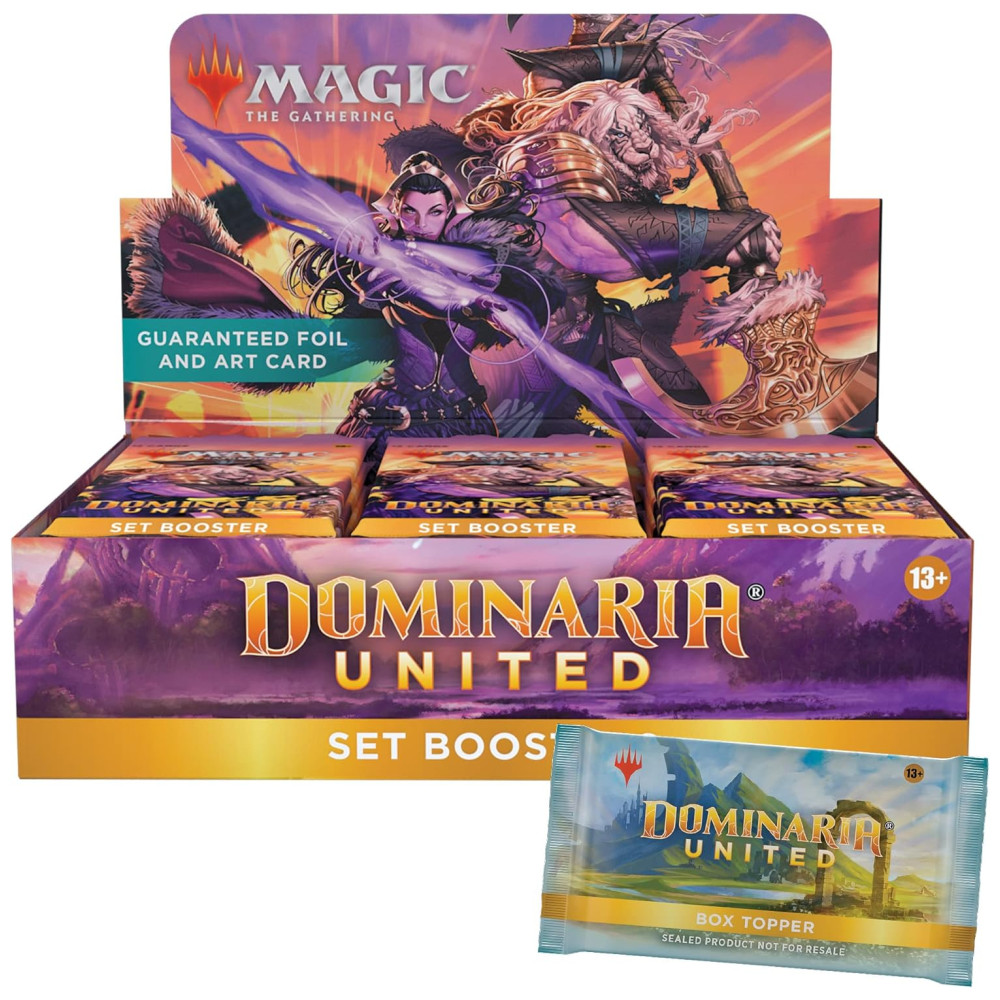 Magic The Gathering Dominaria United com 30 Pacotes Carta Topper da Caixa 361 Cartas no Total - Imagem 6