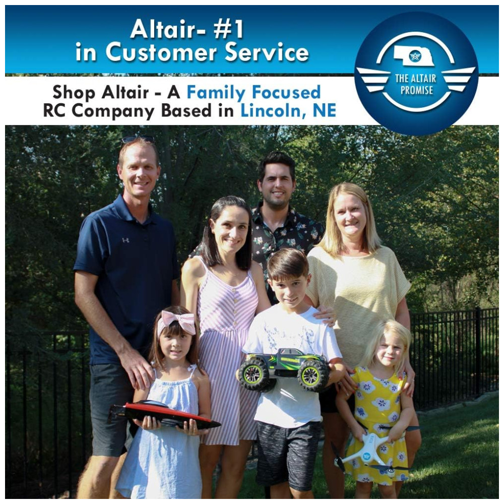 Barco de Controle Remoto para Adultos até 23km por hora Recarregável ALTAIR AERIAL Amarelo - Imagem 6