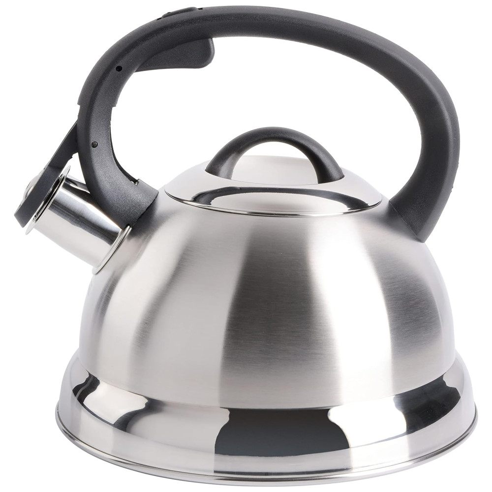 Chaleira 1.5L com Apito e Cabo ergonômico Aço Inoxidável MR. COFFEE 91407.02 Prateado - Imagem 6