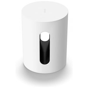 Sonos Sub Mini Subwoofer Wireless Compacto com Graves Potentes Design Elegante e Acabamento Fosco – Branco