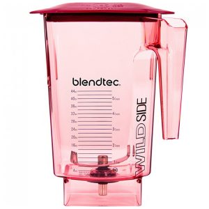 Jarra Liquidificadora Blendtec WildSide+ 40-637-62 Vermelha 2.66 L 90 oz com Tampa Rígida Vermelha